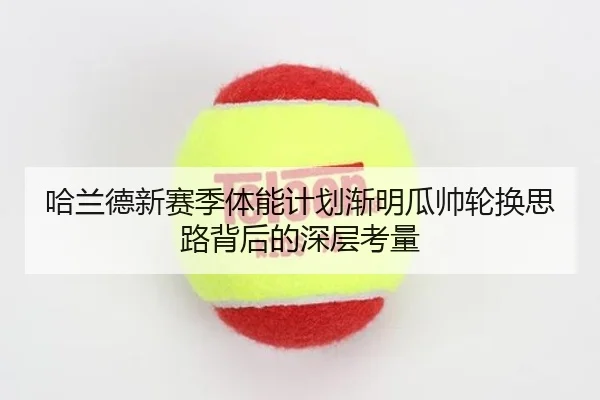 哈兰德新赛季体能计划渐明瓜帅轮换思路背后的深层考量 - kaiyun